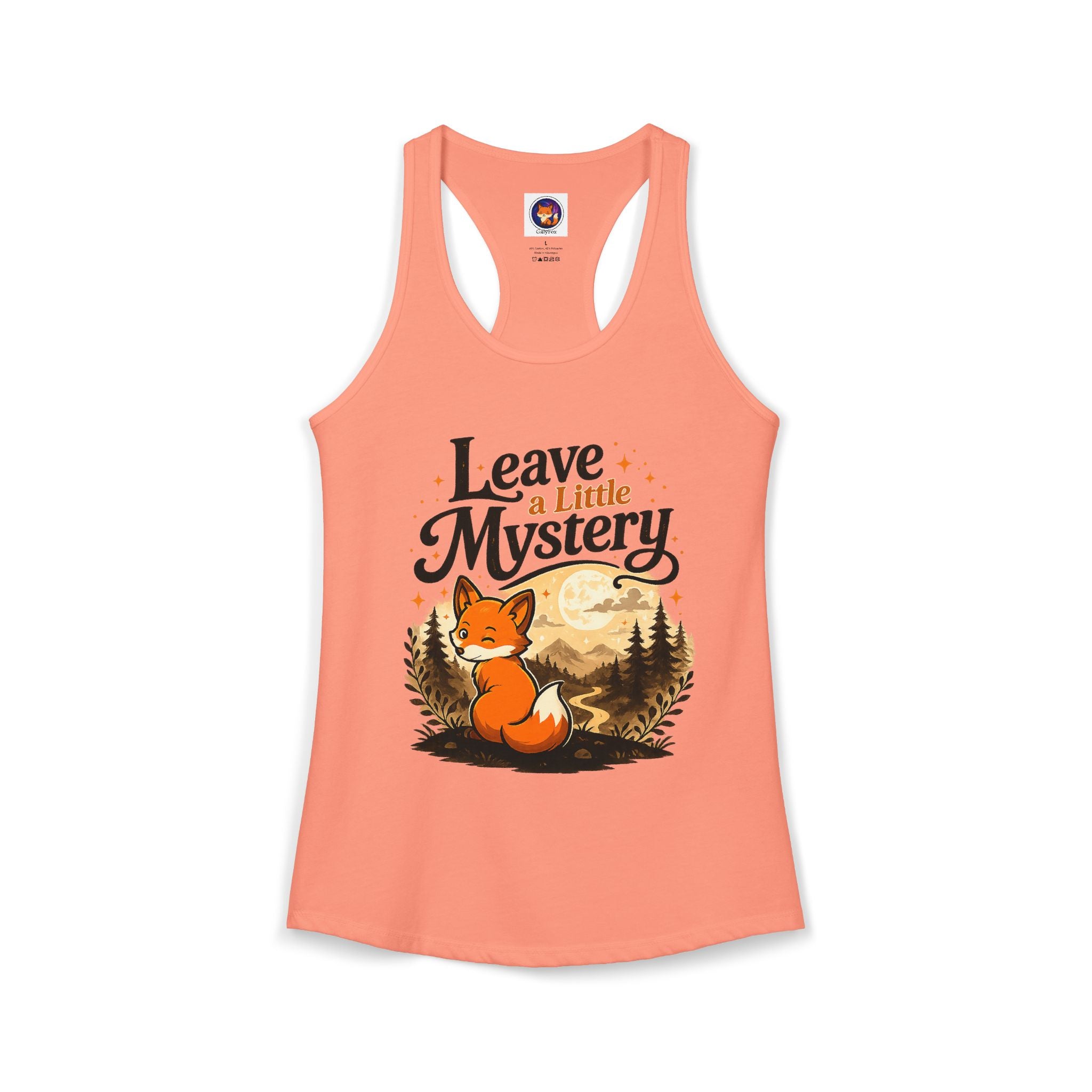 Leave A Little Mystery/Ideal Racerback Tank