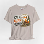 Calm Clever Untamed/Jersey Short Sleeve Tee