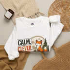 Calm Clever Untamed/Heavy Blend™ Crewneck Sweatshirt