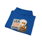 Calm Clever Untamed/Heavy Blend™ Hooded Sweatshirt