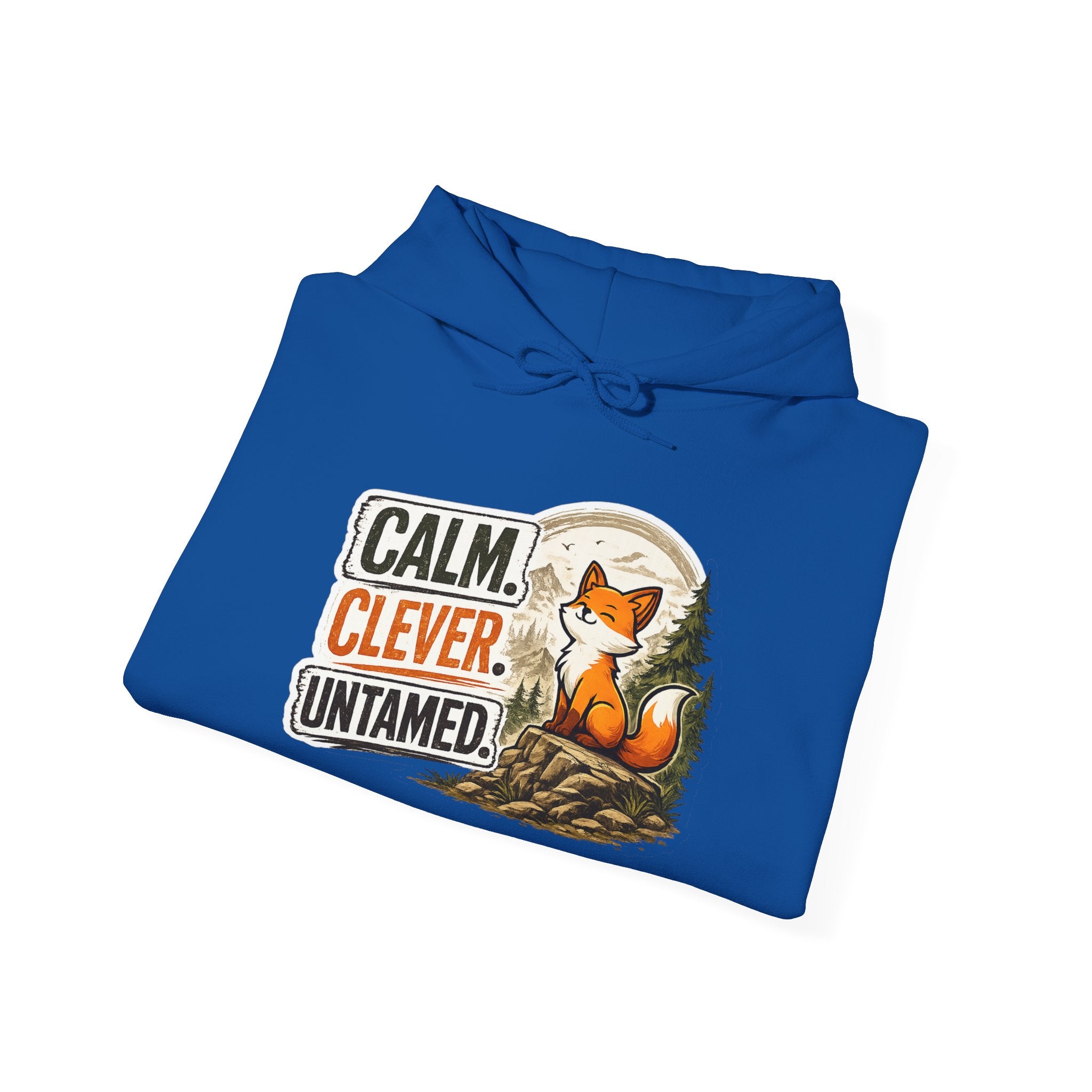 Calm Clever Untamed/Heavy Blend™ Hooded Sweatshirt