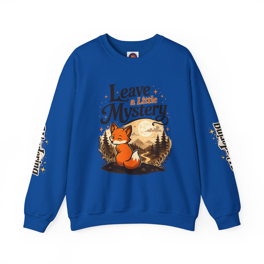 Leave A Little Mystery/Heavy Blend™ Crewneck Sweatshirt