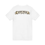 Calm Clever Untamed/Jersey Short Sleeve V-Neck Tee