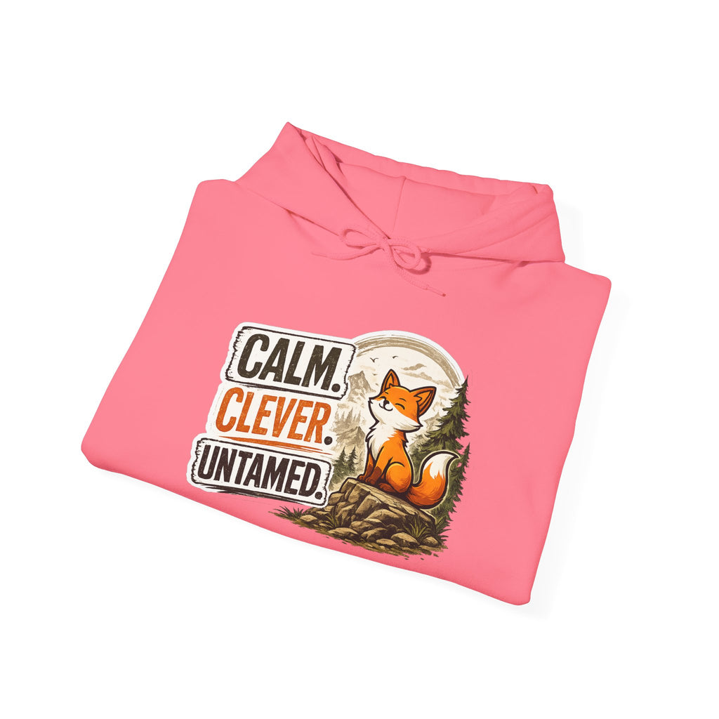 Calm Clever Untamed/Heavy Blend™ Hooded Sweatshirt
