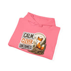 Calm Clever Untamed/Heavy Blend™ Hooded Sweatshirt