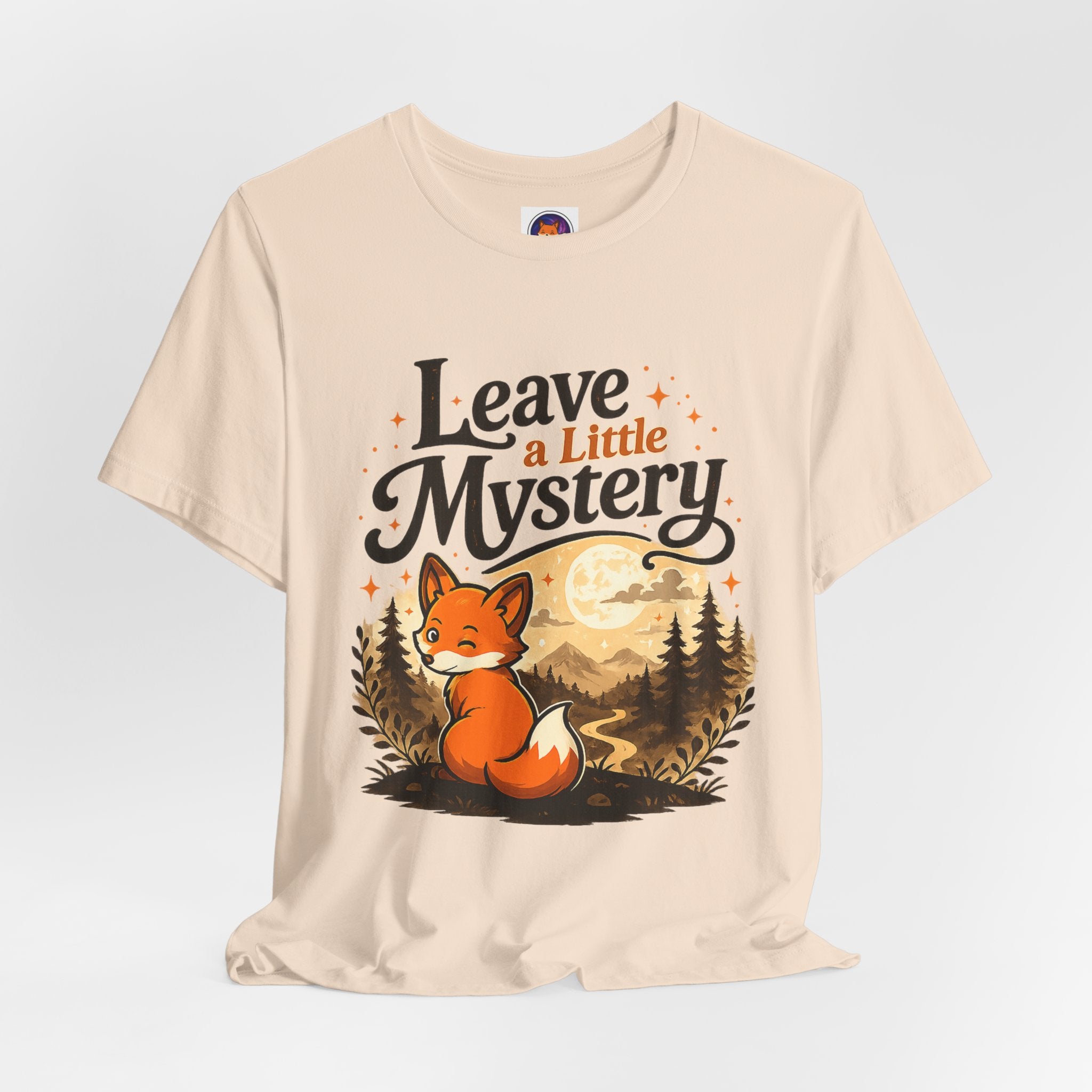 Leave A Little Mystery/Jersey Short Sleeve Tee