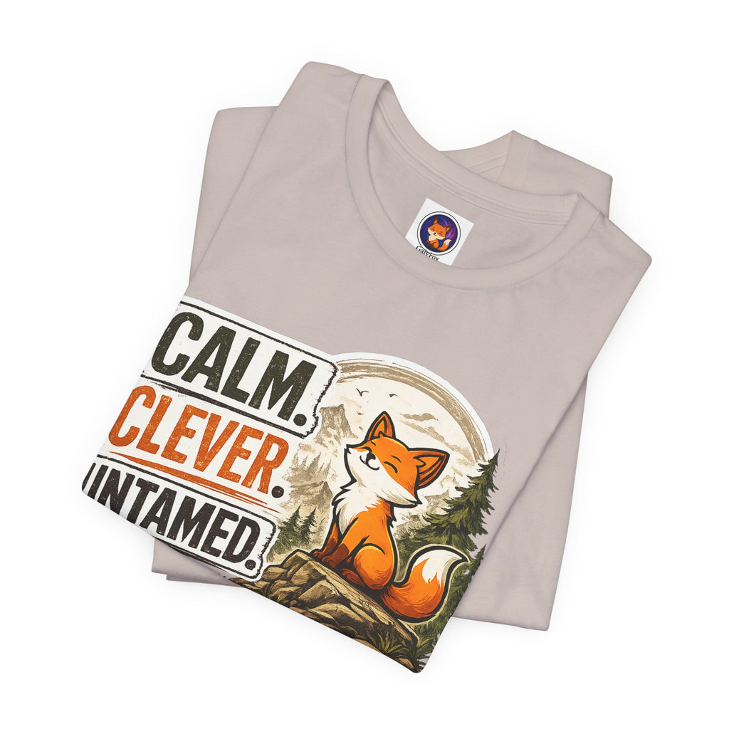 Calm Clever Untamed/Jersey Short Sleeve Tee
