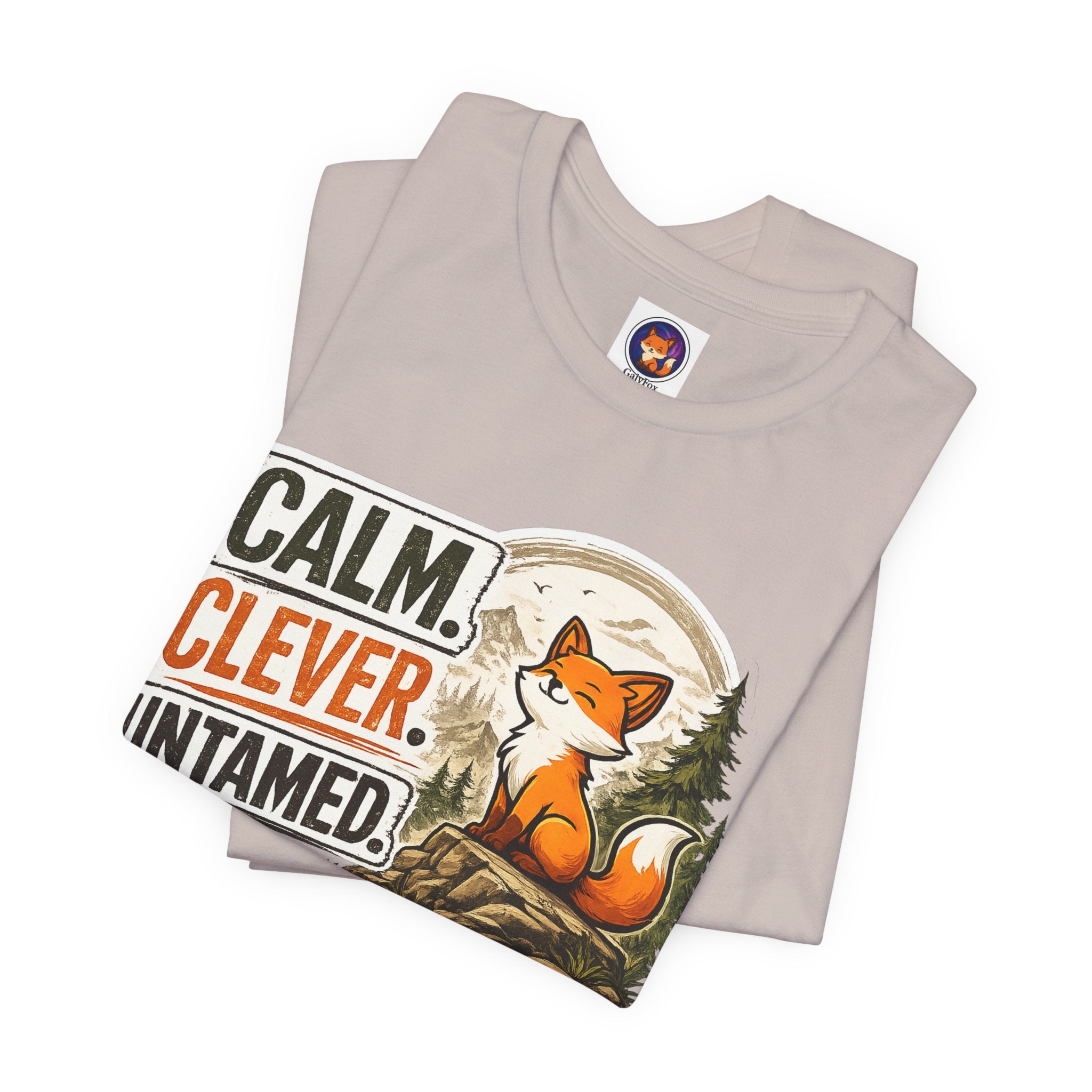 Calm Clever Untamed/Jersey Short Sleeve Tee