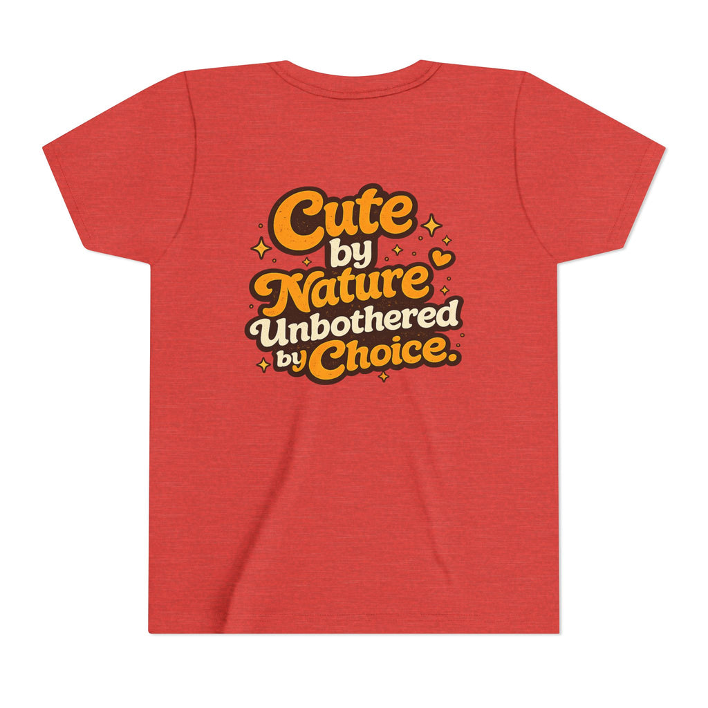 Too Cute To Care/Youth Short Sleeve Tee