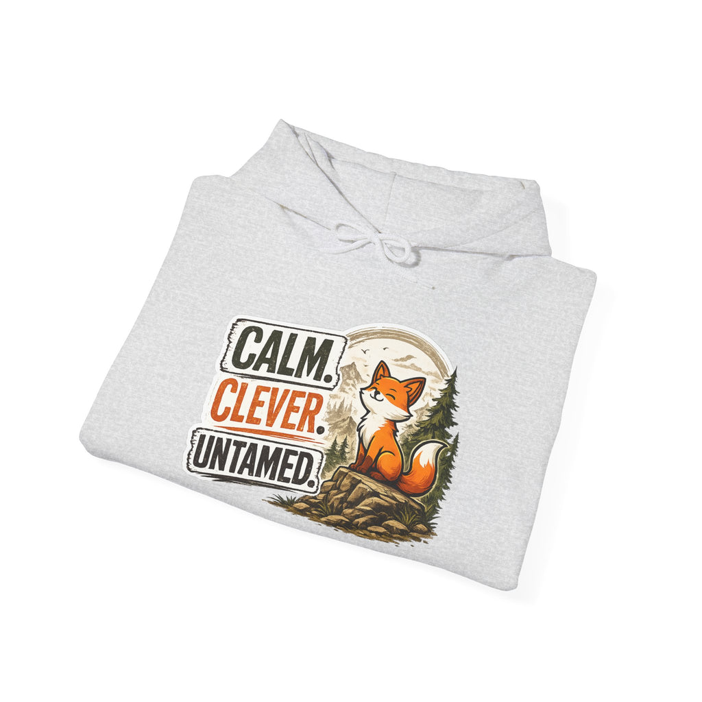 Calm Clever Untamed/Heavy Blend™ Hooded Sweatshirt