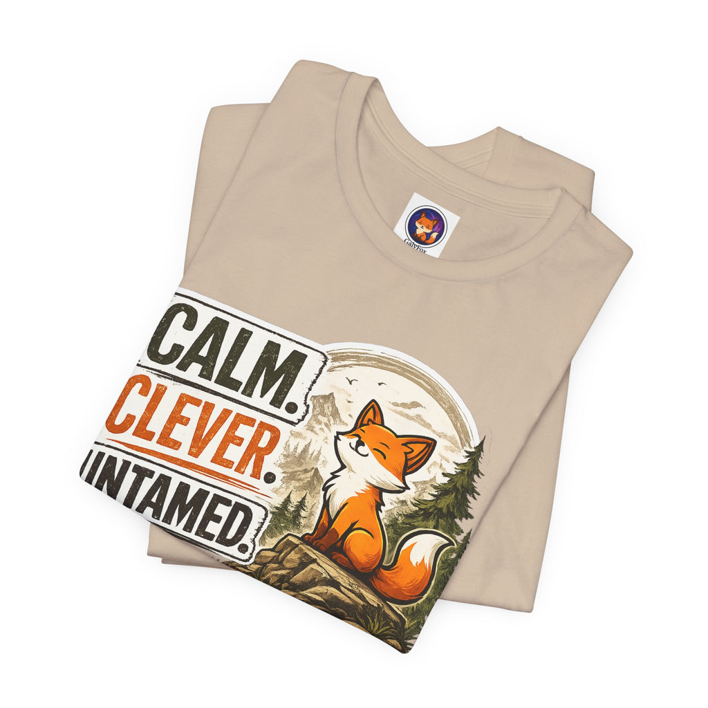 Calm Clever Untamed/Jersey Short Sleeve Tee