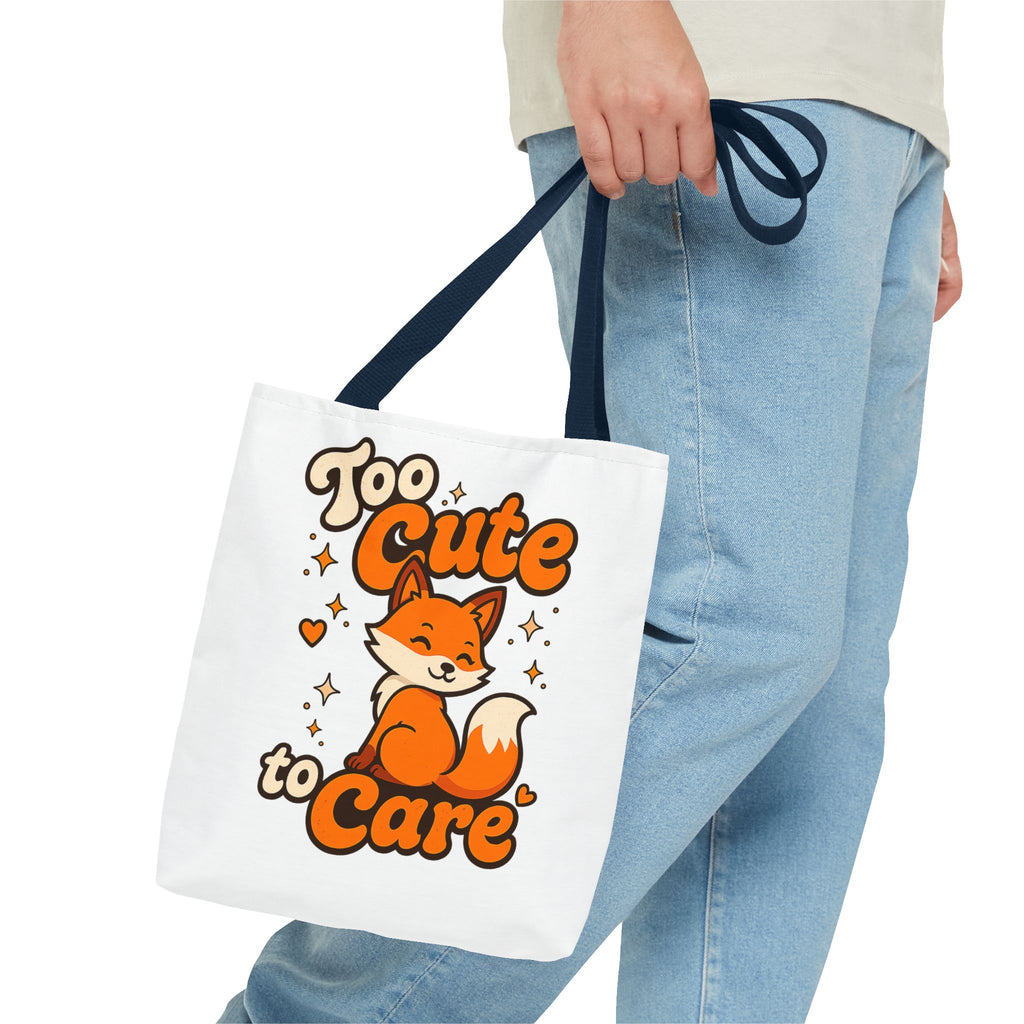 Too Cute Too Care/Tote Bag (AOP)