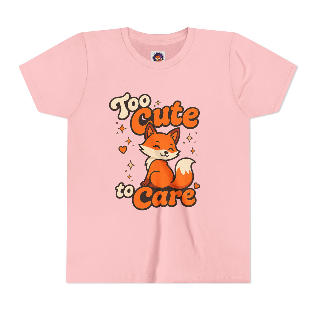 Too Cute To Care/Youth Short Sleeve Tee