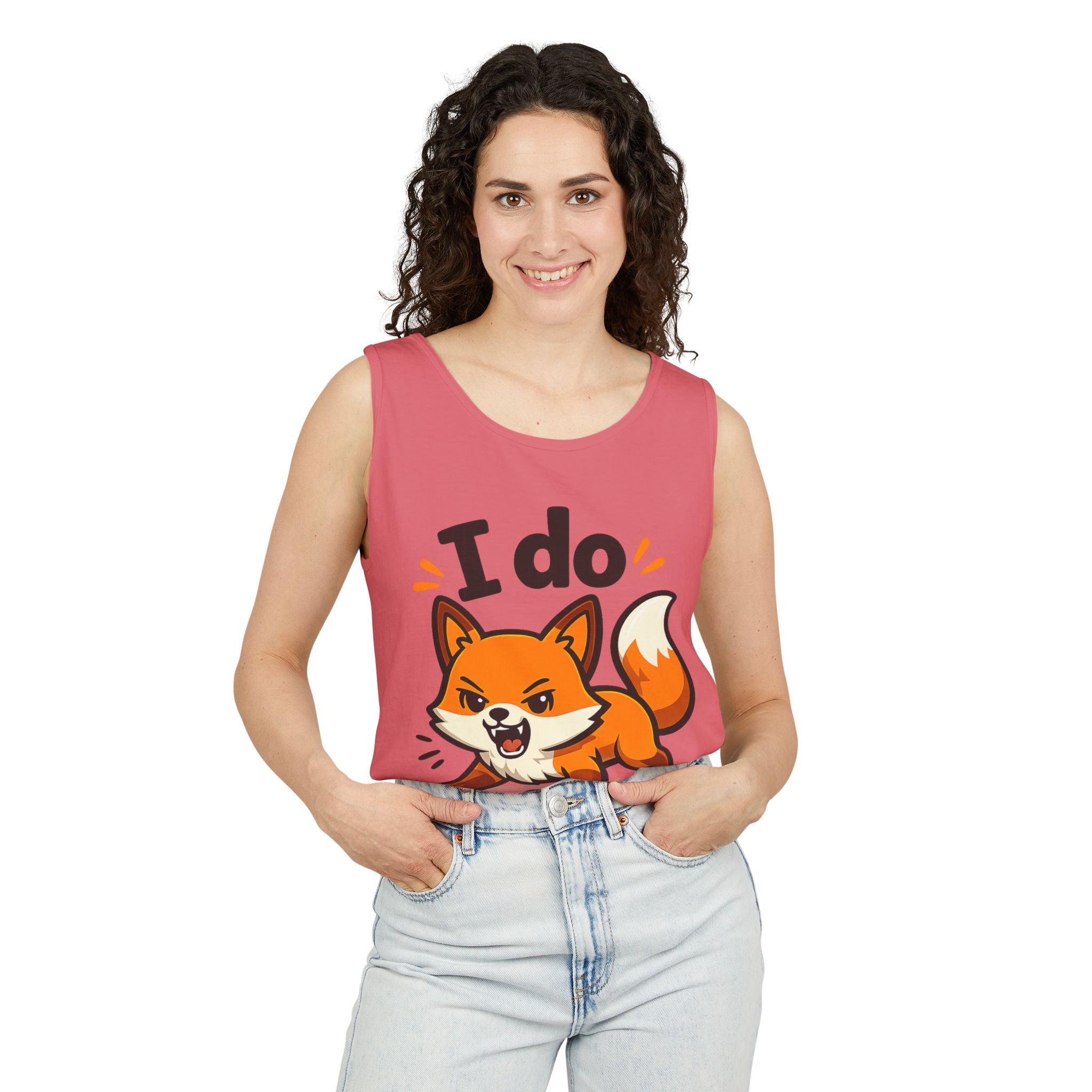 I Do Bite/Garment-Dyed Tank Top