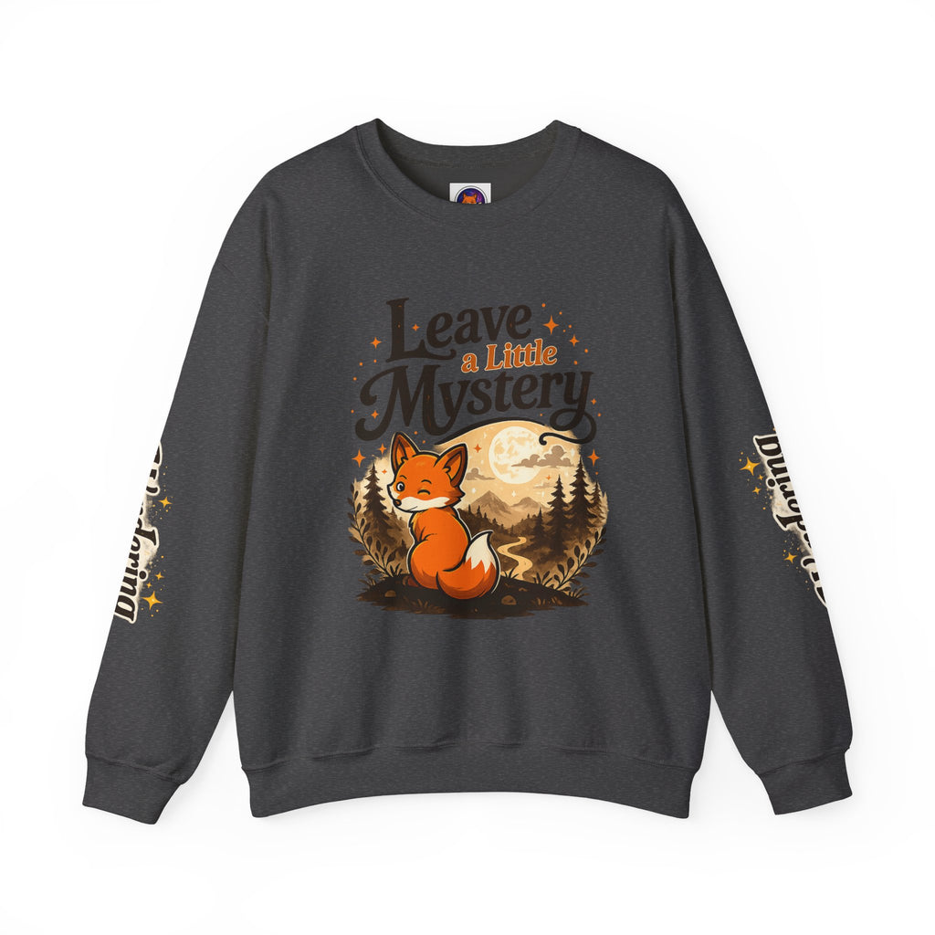 Leave A Little Mystery/Heavy Blend™ Crewneck Sweatshirt