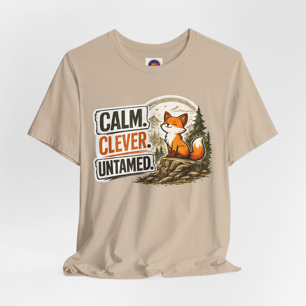 Calm Clever Untamed/Jersey Short Sleeve Tee