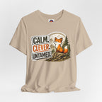 Calm Clever Untamed/Jersey Short Sleeve Tee