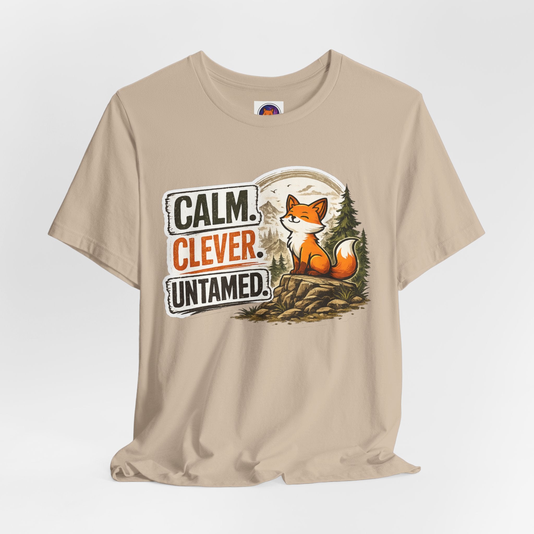 Calm Clever Untamed/Jersey Short Sleeve Tee