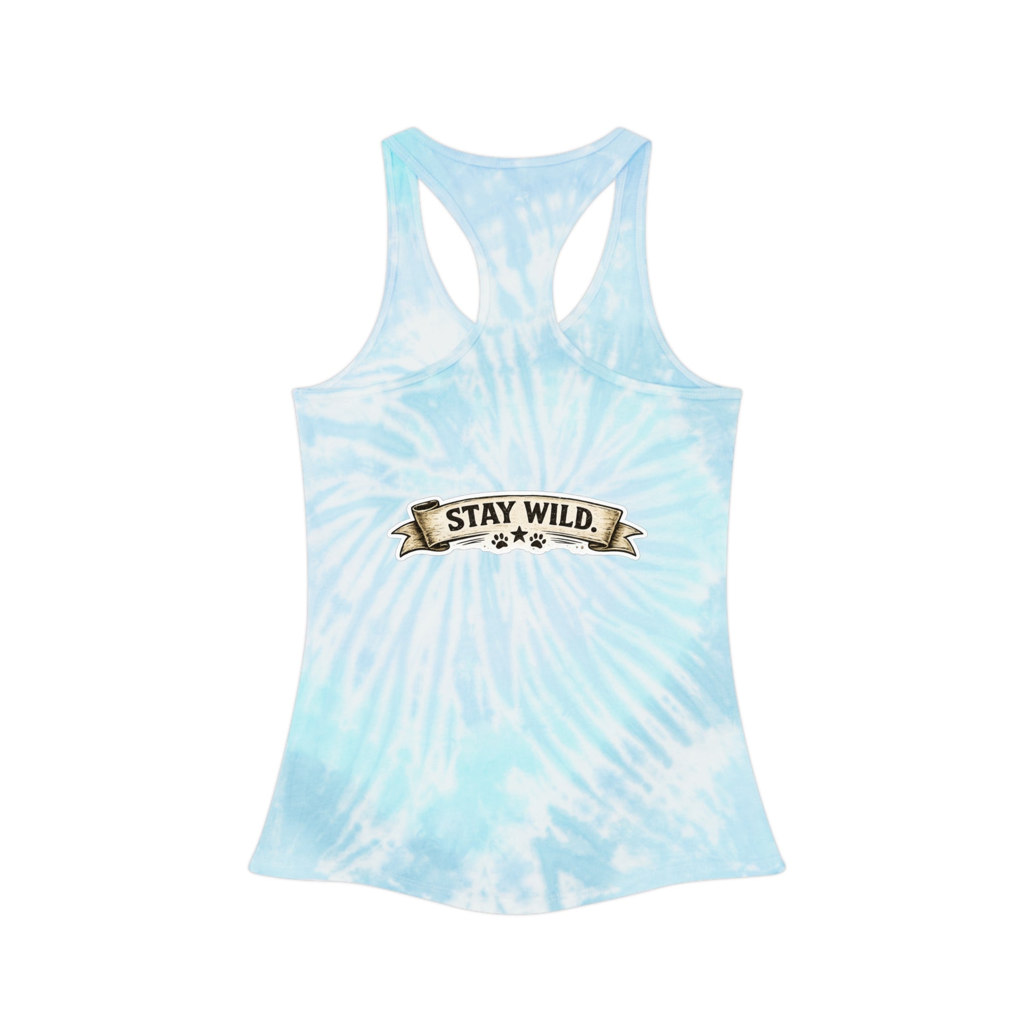 Calm Clever Untamed/Tie Dye Racerback Tank Top