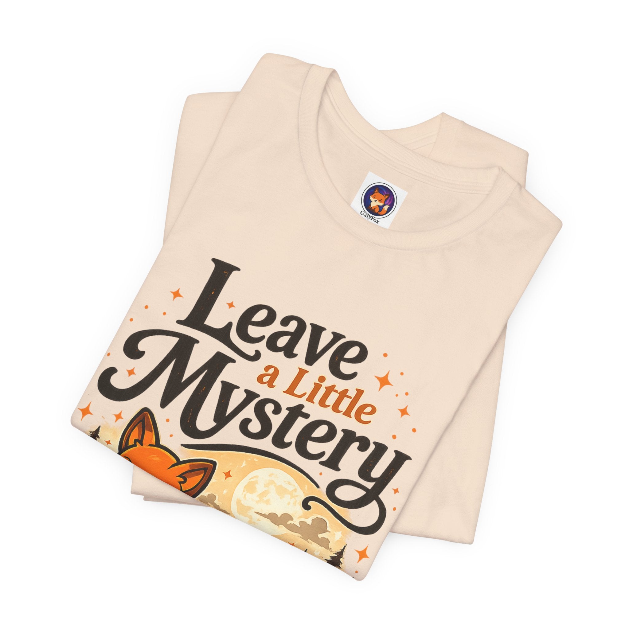 Leave A Little Mystery/Jersey Short Sleeve Tee
