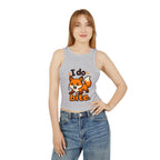 I Do Bite/Micro Rib Racer Tank Top