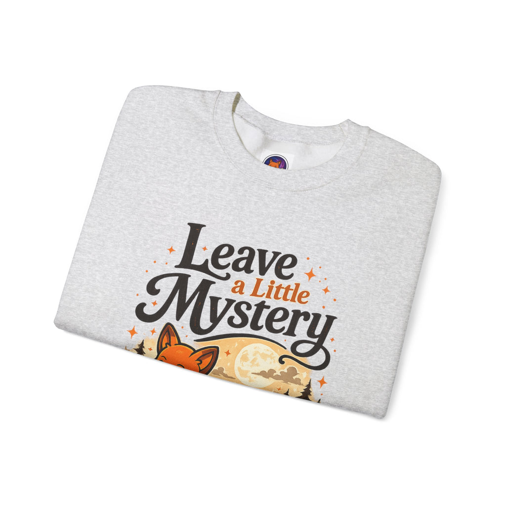 Leave A Little Mystery/Heavy Blend™ Crewneck Sweatshirt
