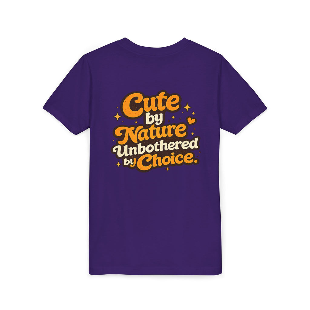 Too Cute To Care/Youth Short Sleeve Tee